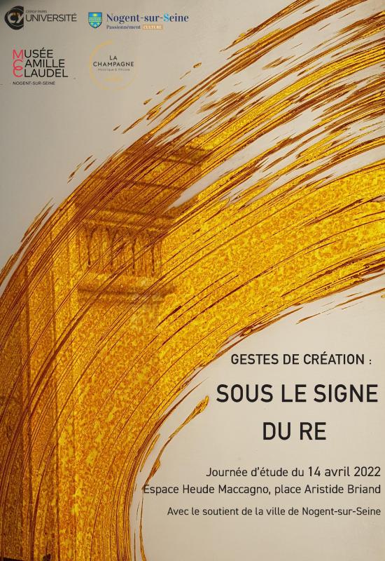 Gestes de création : Sous le signe du RE